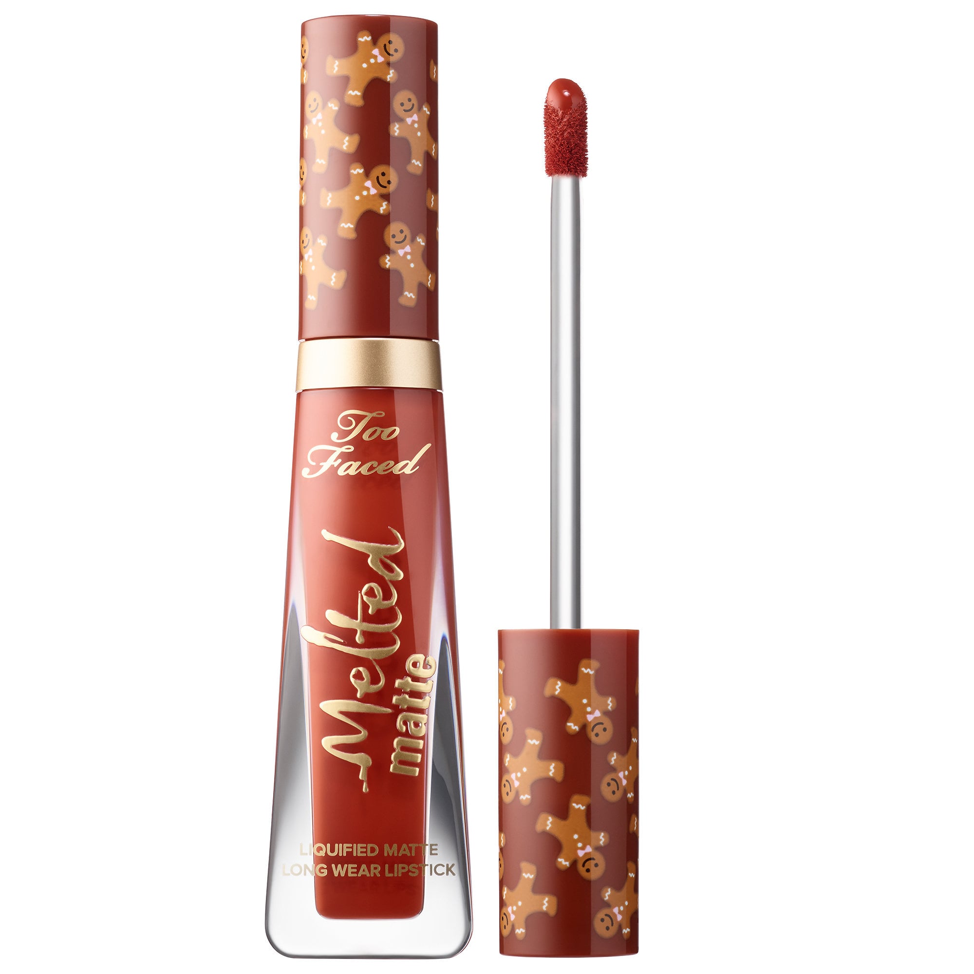 Too Faced Gingerbread Melted Matte Lipstick POPSUGAR Beauty