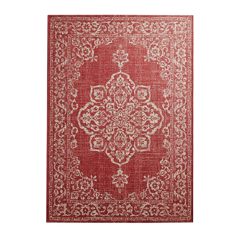 Dobby Traditional Tuscan Red Rug