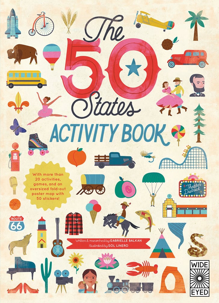 The 50 States: Activity Book | Homeschooling Supplies For Preschool and ...