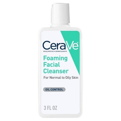 CeraVe Foaming Facial Cleanser for Normal to Oily Skin