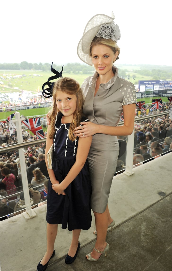 Presenter Donna Air Was Accompanied By Daughter Freya Aspinall At The Diamond Jubilee Derby 