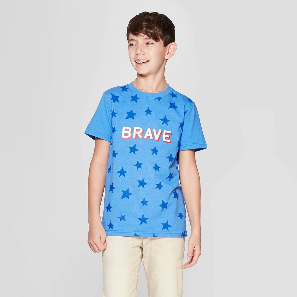 Boys' Short Sleeve Brave Graphic T-Shirt