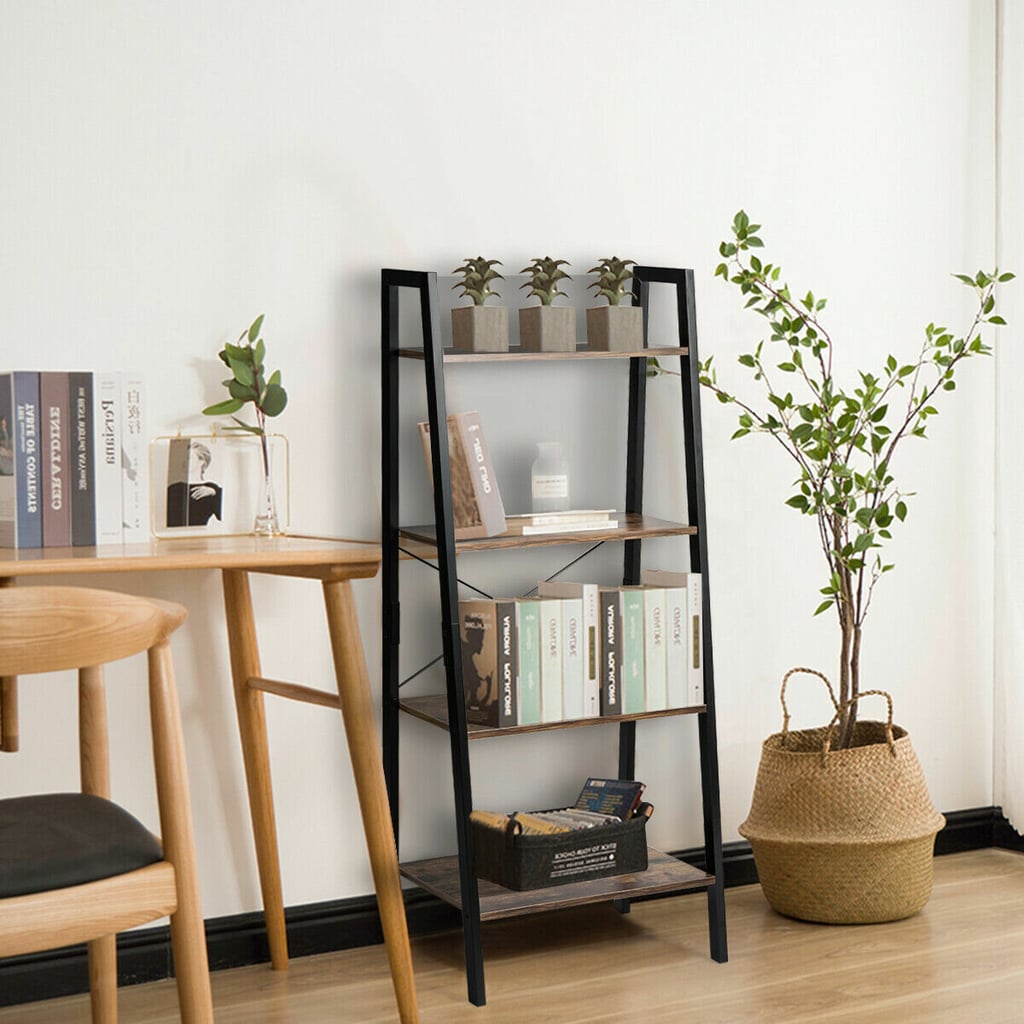 Gracie Oaks Ilaria Display Rack Ladder Bookcase