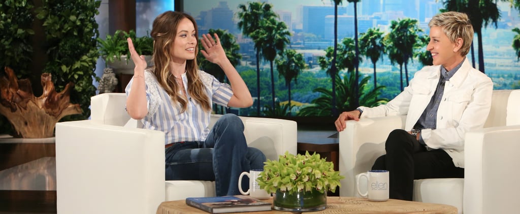 Olivia Wilde on The Ellen DeGeneres Show March 2016