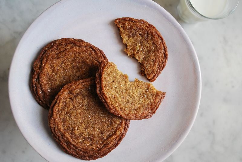 Chewy Molasses Sugar Cookies