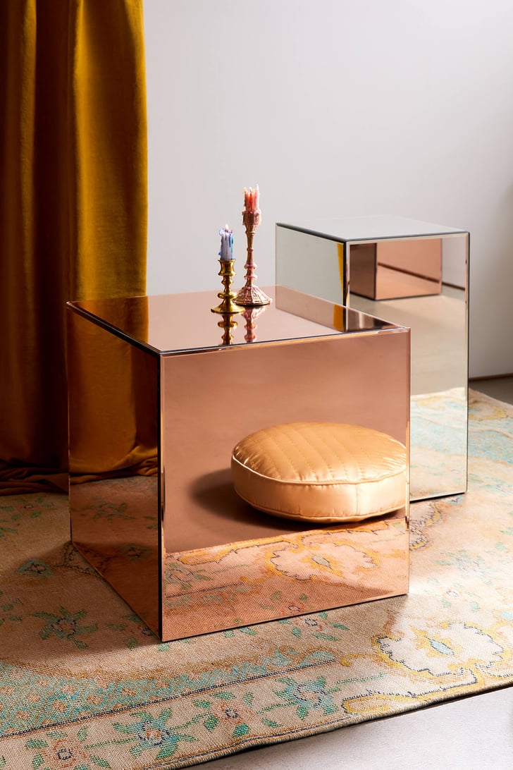 Mirrored Cube Side Table Best Furniture From Urban Outfitters 2020 POPSUGAR Home Photo 17