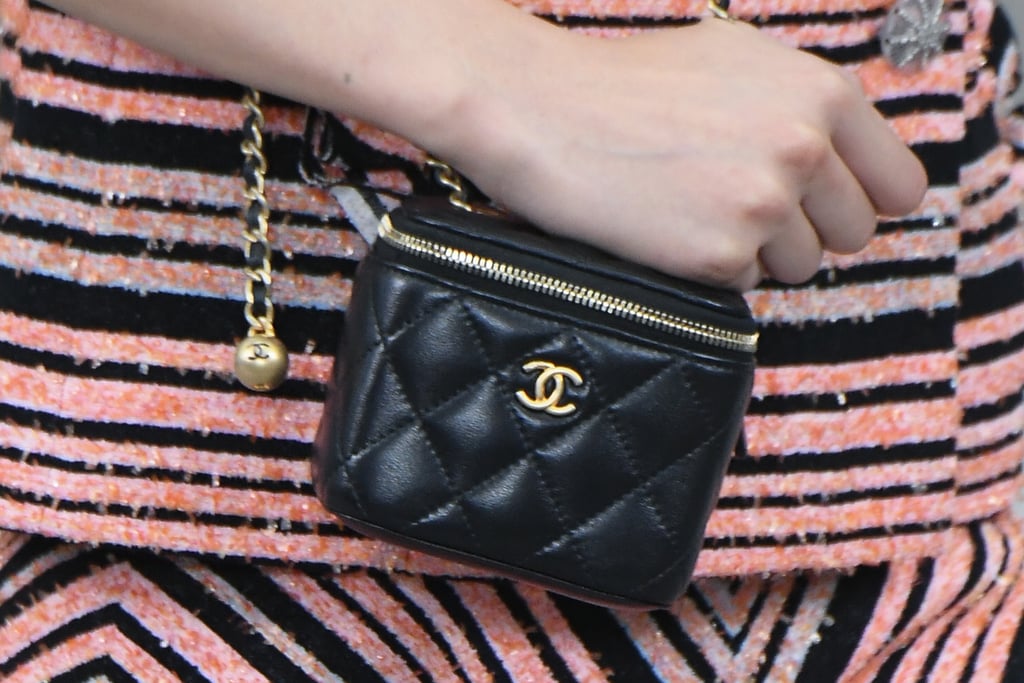 A Chanel Bag on the Runway During Paris Fashion Week