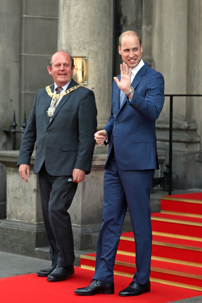 Prince William Visiting Scotland Pictures July 2018