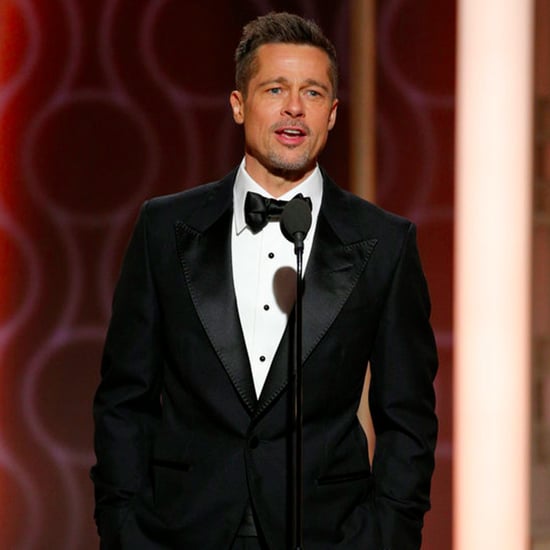 Brad Pitt at the 2017 Golden Globes