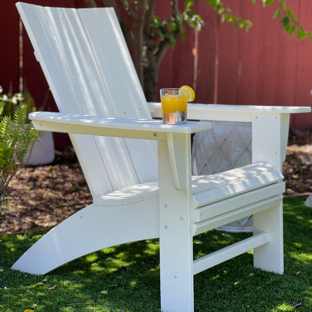 Polywood curveback plastic adirondack chair sale