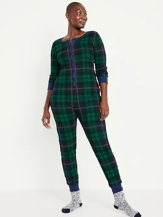 Old Navy Thermal-Knit Pajama One-Piece