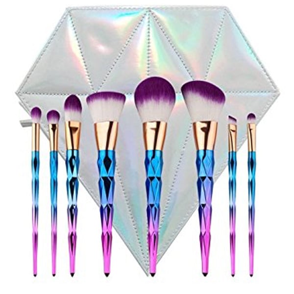 BYBOO 8-Piece Unicorn Professional Makeup Brush Set