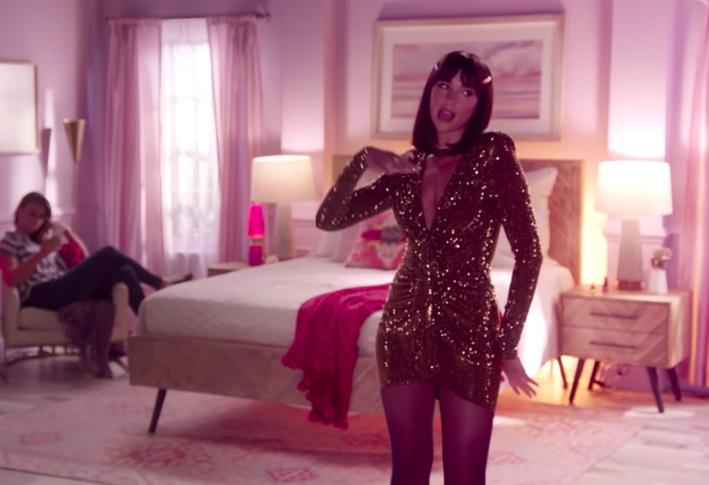 Dua Lipa's Sequin Dress on Late Late Show With James Cordon