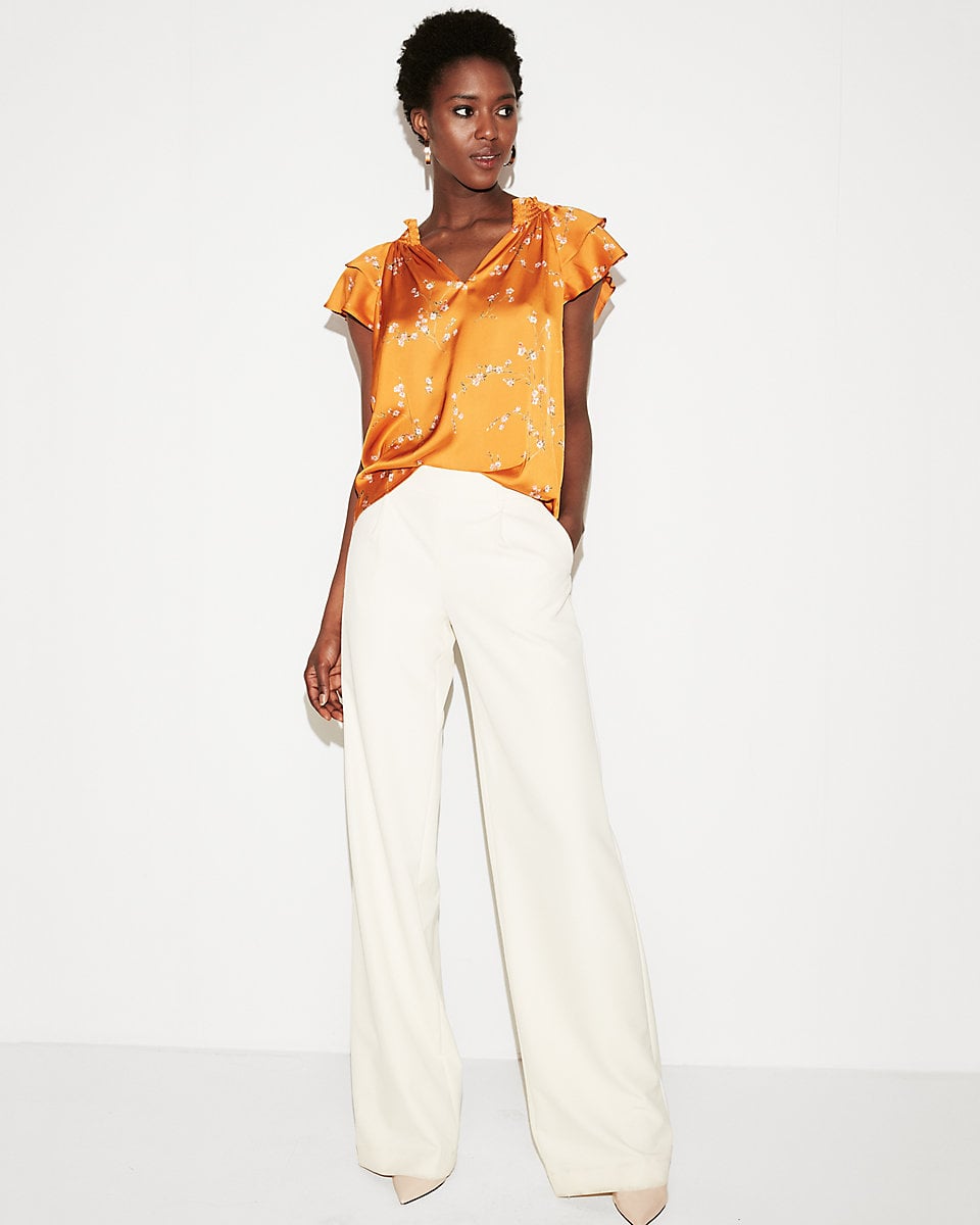Express satin top top