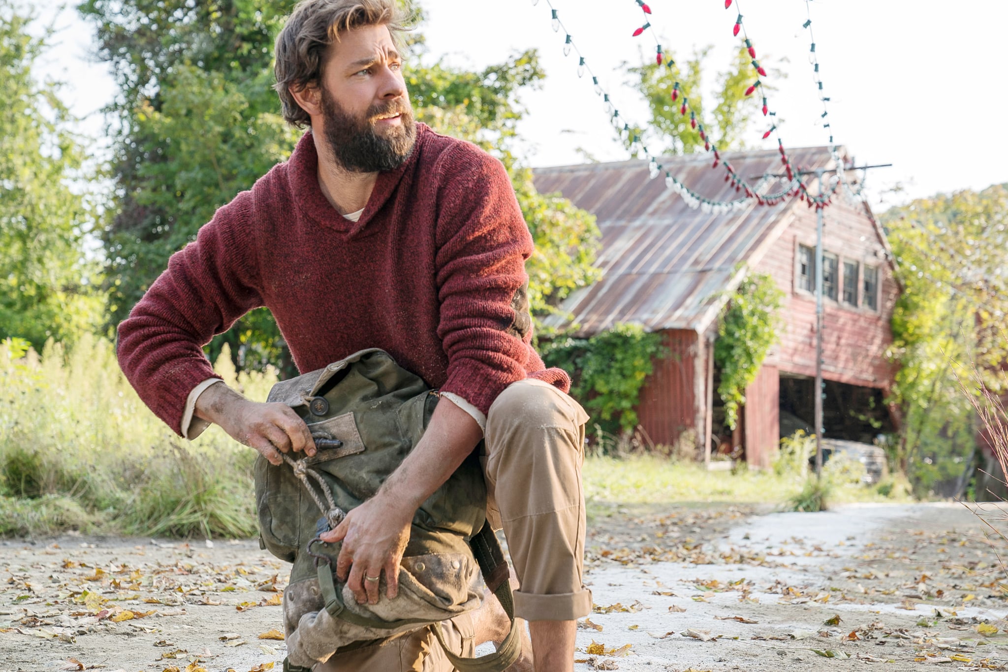 A QUIET PLACE, John Krasinski, 2018. ph: Jonny Cournoyer /  Paramount /Courtesy Everett Collection