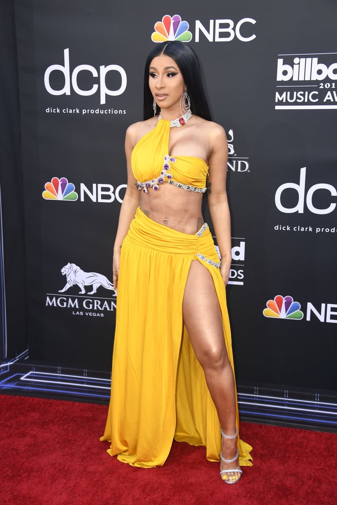 Cardi B Billboard Music Awards Crop Top and Skirt 2019