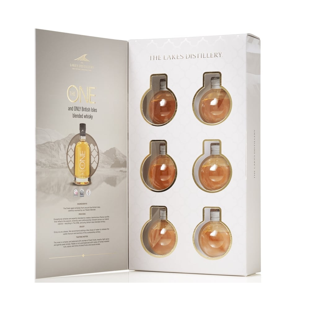 The One British Blended Whiskey Bauble Gift Set ($39)