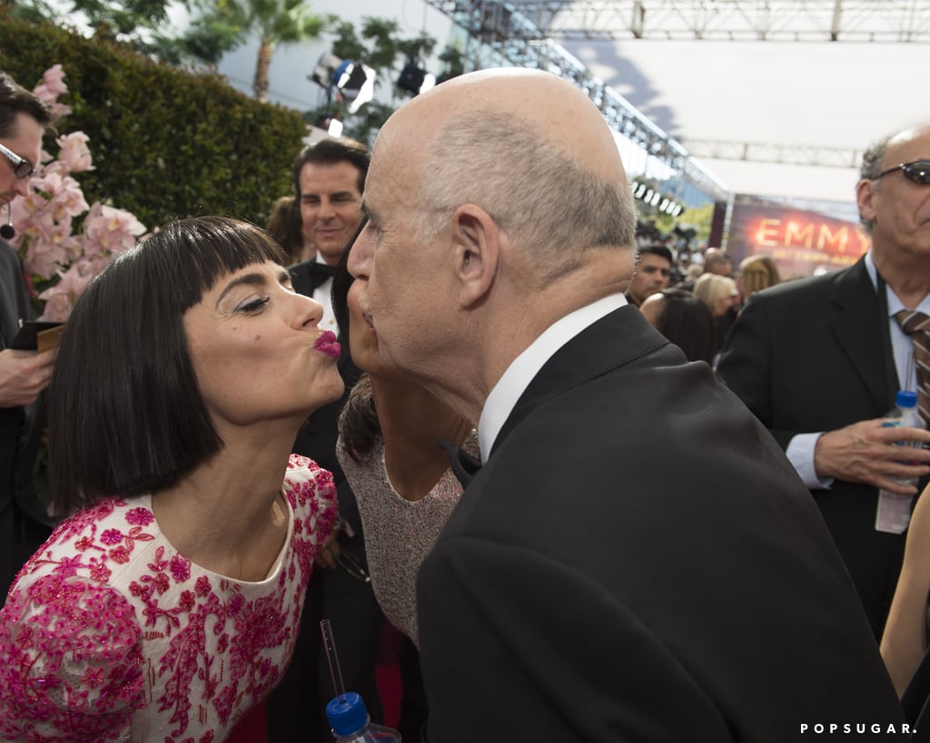 Pictured: Jeffrey Tambor and Constance Zimmer
