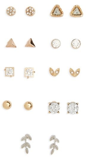 BP 9-Pack Stud Earrings