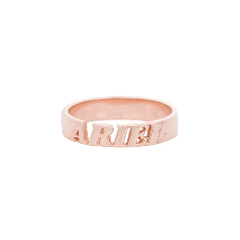 An Everyday Ring: Ariel Gordon Jewelry Name It Ring