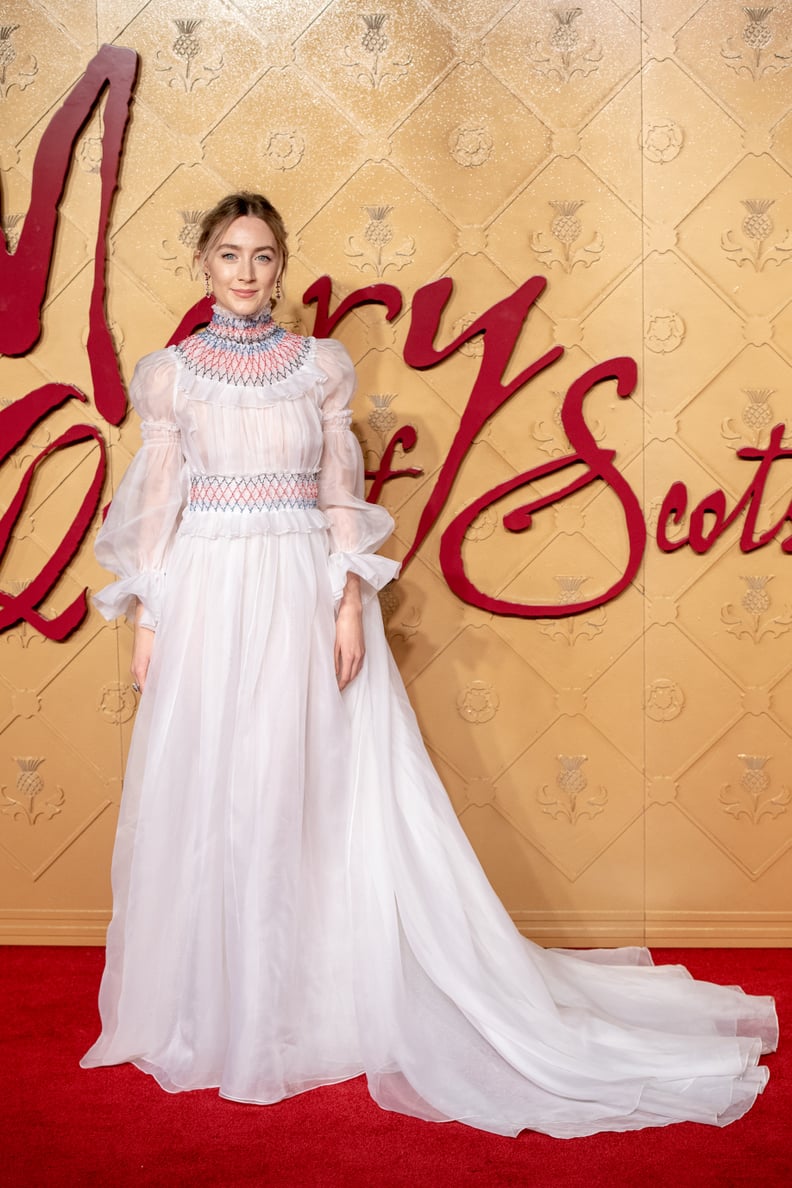 Saoirse Ronan at the World Premiere of Mary Queen of Scots, December 2018