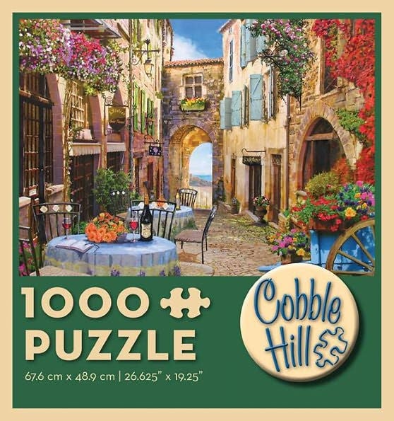 Cobble Hill French Village 1000 Piece Jigsaw Puzzle