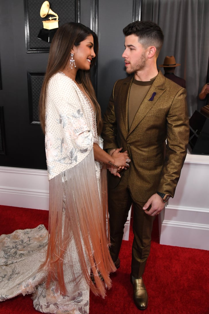 Priyanka Chopras Ralph And Russo Fringed Gown At The Grammys Popsugar Fashion Photo 13 3517