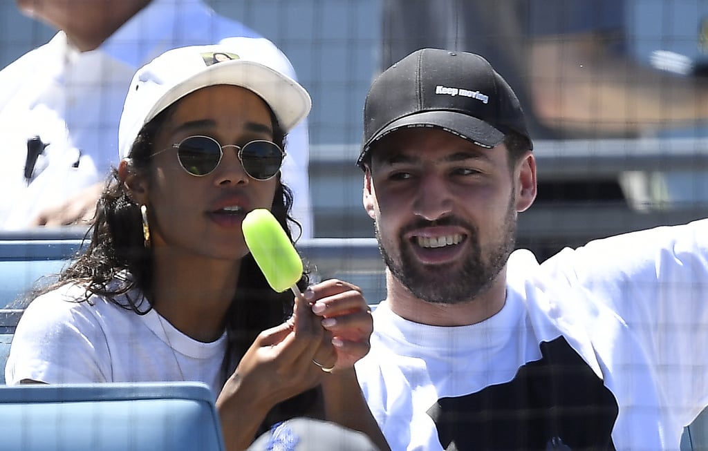 Laura Harrier and Klay Thompson's Cutest Pictures