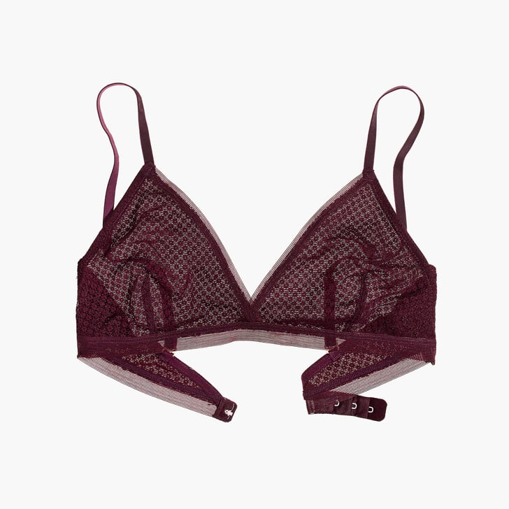 Madewell Geo-Lace Blake Bralette | Best Lace Bralettes | POPSUGAR ...