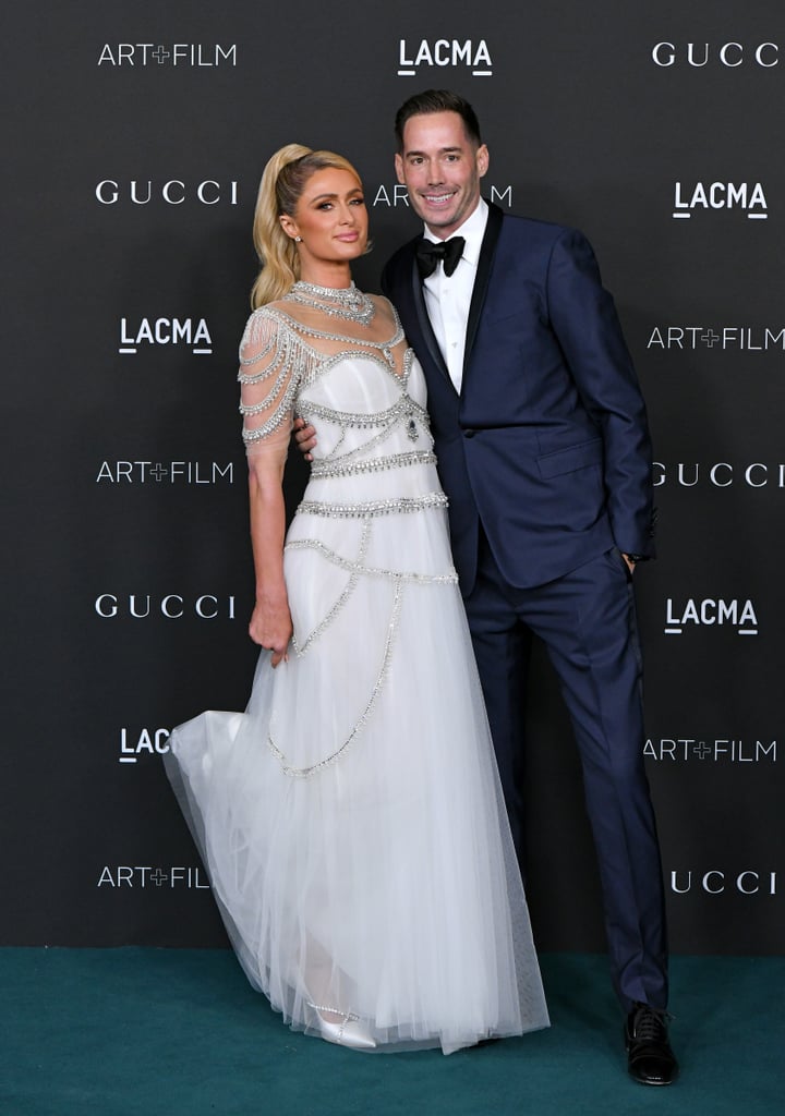 Paris Hilton and Carter Reum at the 2021 LACMA Art + Film Gala