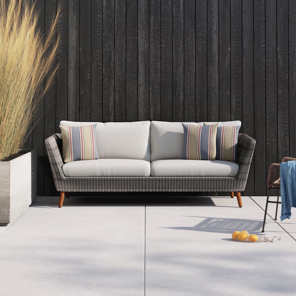 Angie Patio Sofa With Cushions