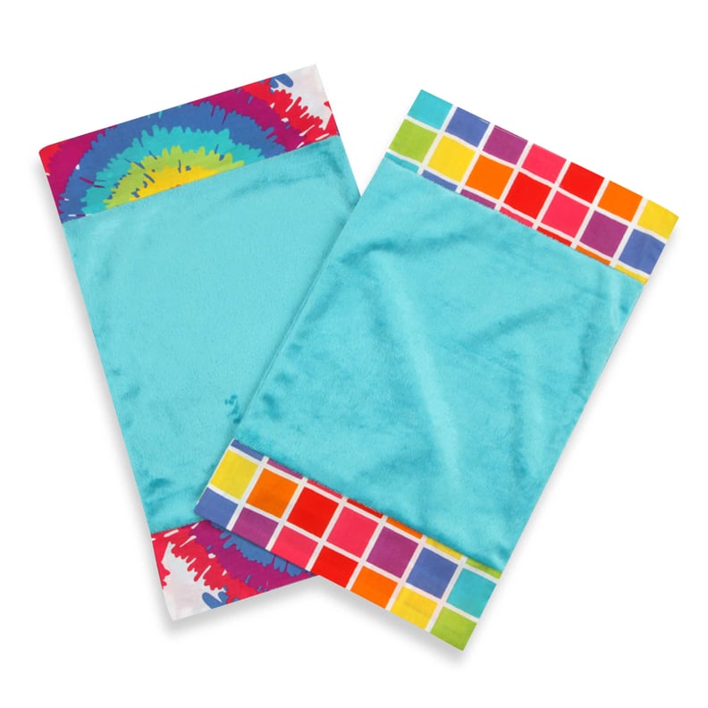 Tie-Dye Burp Cloths