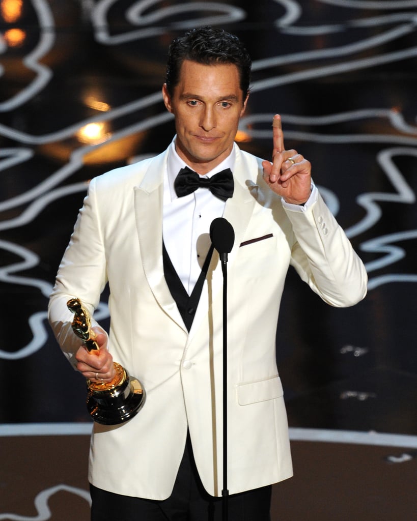 Matthew McConaughey Award Season Acceptance Speeches