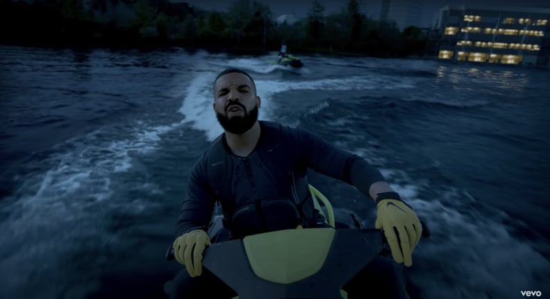 Drake in the "Laugh Now Cry Later" Music Video