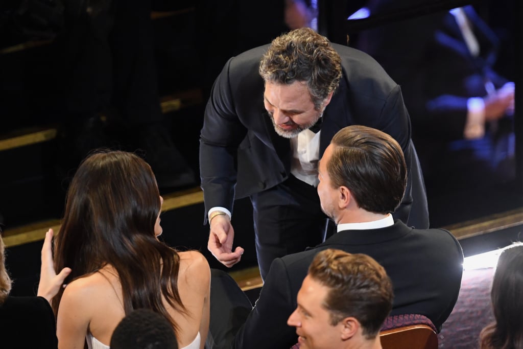 Leonardo DiCaprio and Camila Morrone at the Oscars 2020