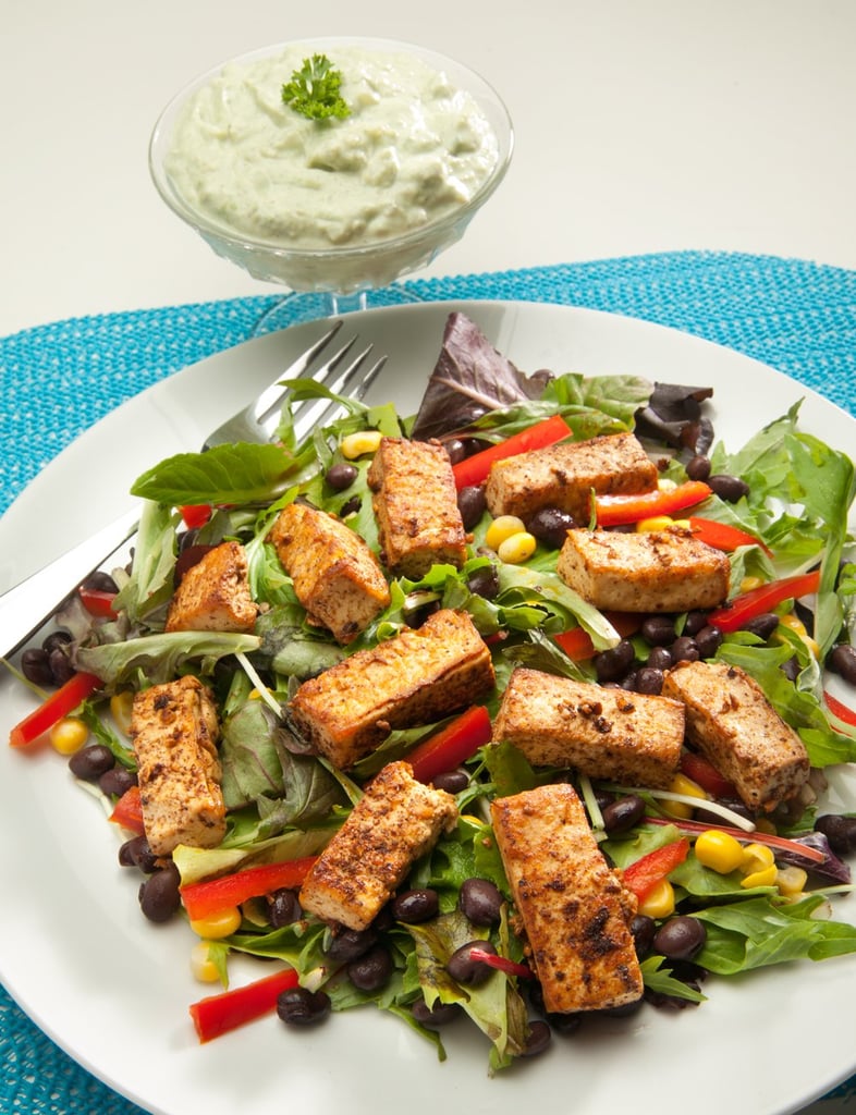 Spicy Tofu Salad | Healthy Tofu Recipes | POPSUGAR Fitness Photo 24