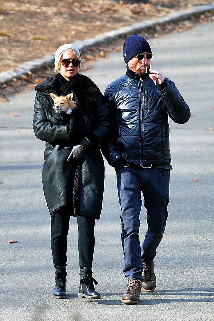 Jennifer Lawrence and Darren Aronofsky in NYC Dec. 2016