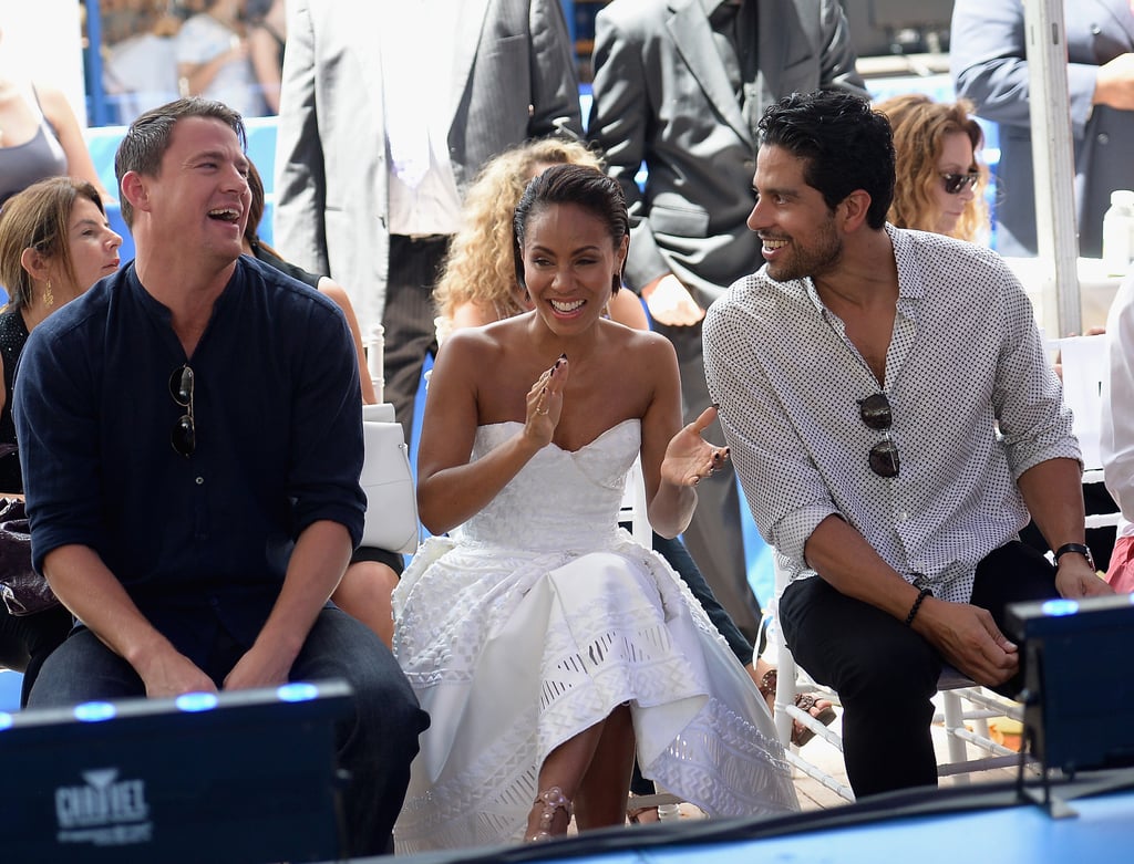Channing Tatum and Jada Pinkett Smith Miami Hall of Fame