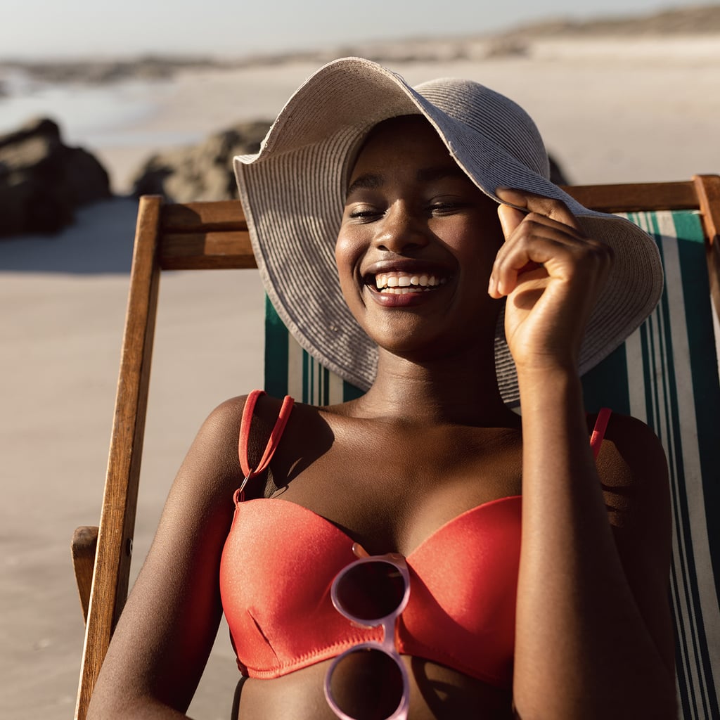 Neutral Swimsuits at Target | POPSUGAR Fashion