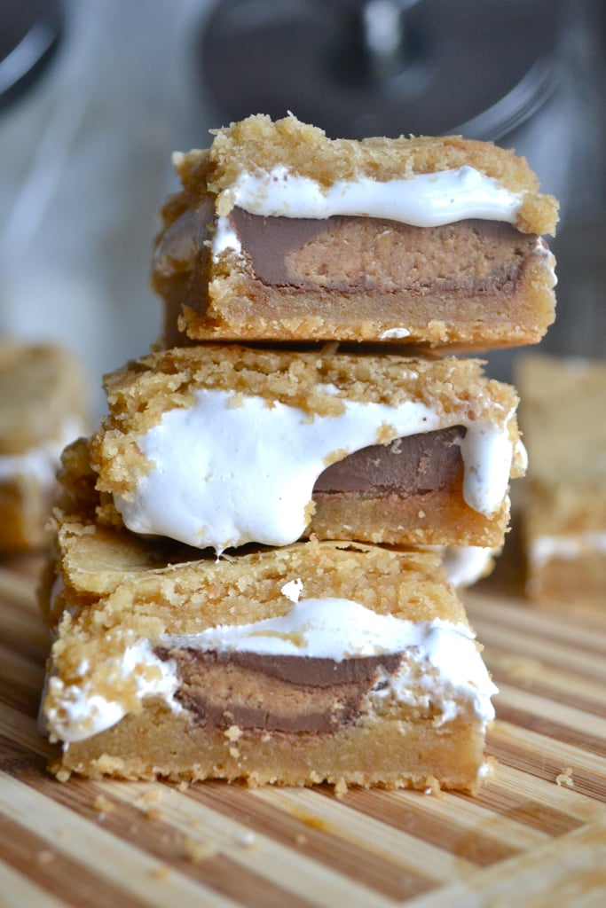Peanut Butter Cup S'Mores Bars