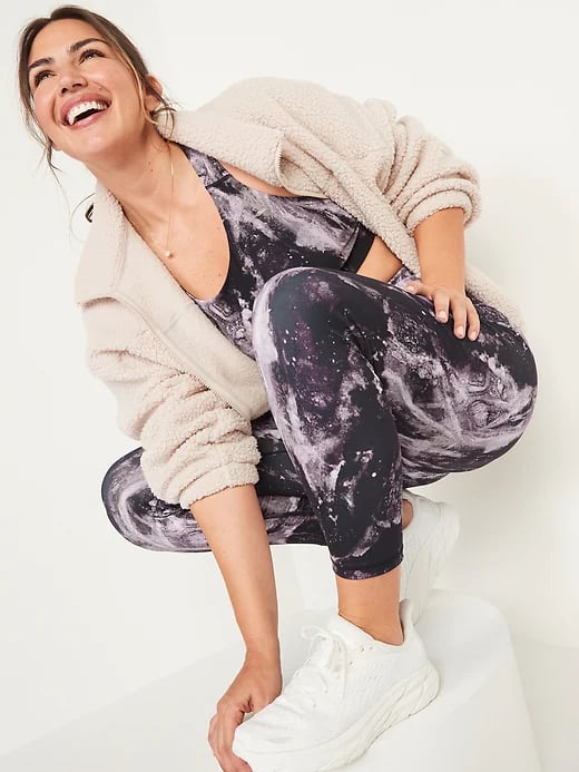 Old Navy High-Waisted PowerPress 7/8-Length Leggings