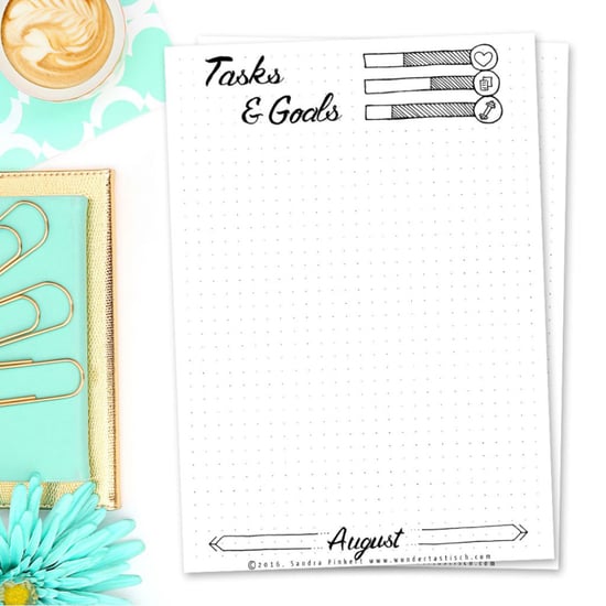 Free Printable Goal Sheets