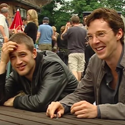 Old Video of Tom Hardy and Benedict Cumberbatch