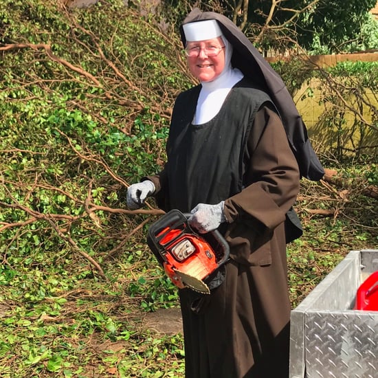 Florida Nun With a Chainsaw After Hurricane Irma