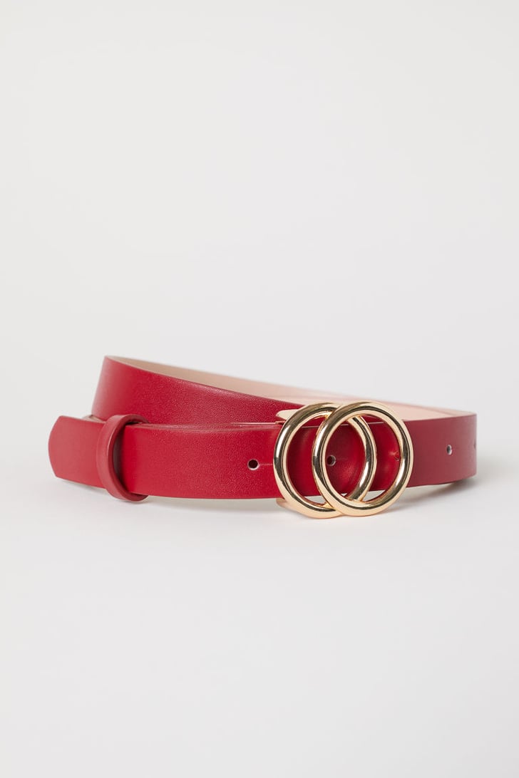 H&M Narrow Belt | Red Gifts for Her | POPSUGAR Fashion Photo 10