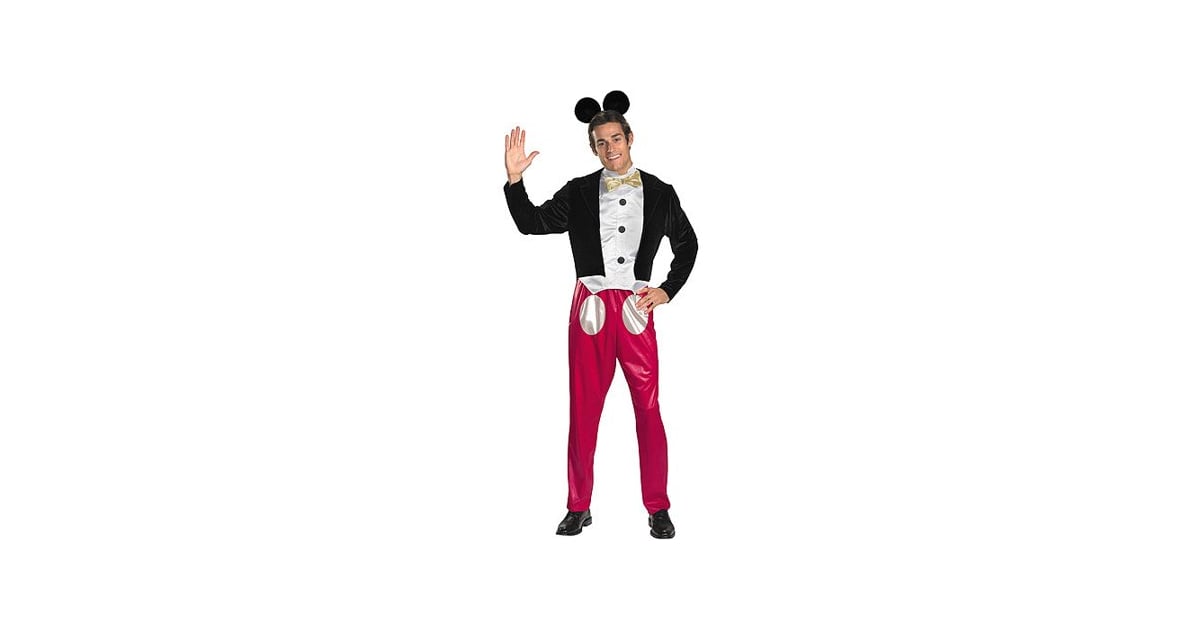 Mickey Mouse Adult Halloween Costume Mickey and Minnie Mouse