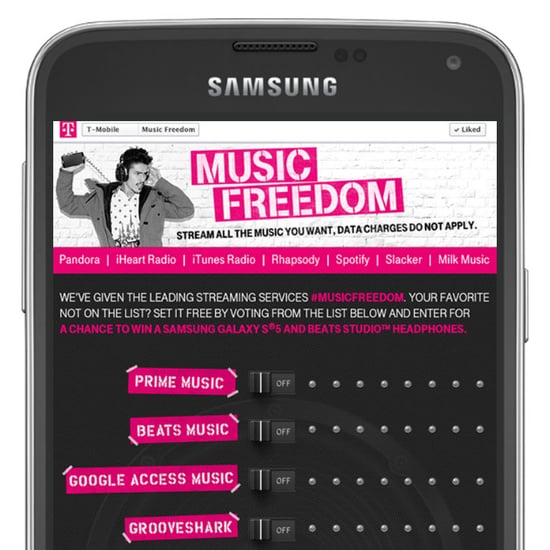 T-Mobile Free Music Streaming