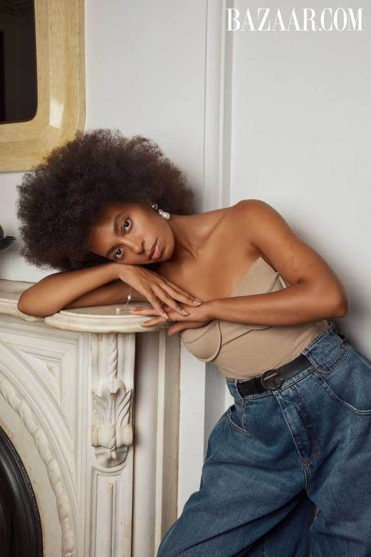Solange Handpicked the Clothing For Harper's Bazaar Shoot