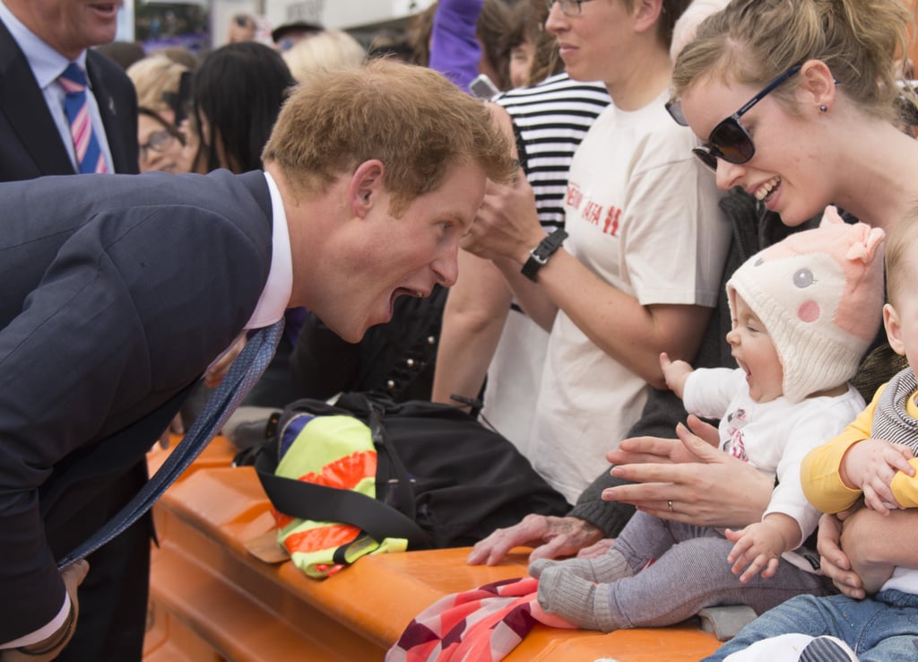 Prince Harry Embraces Former Teacher in New Zealand