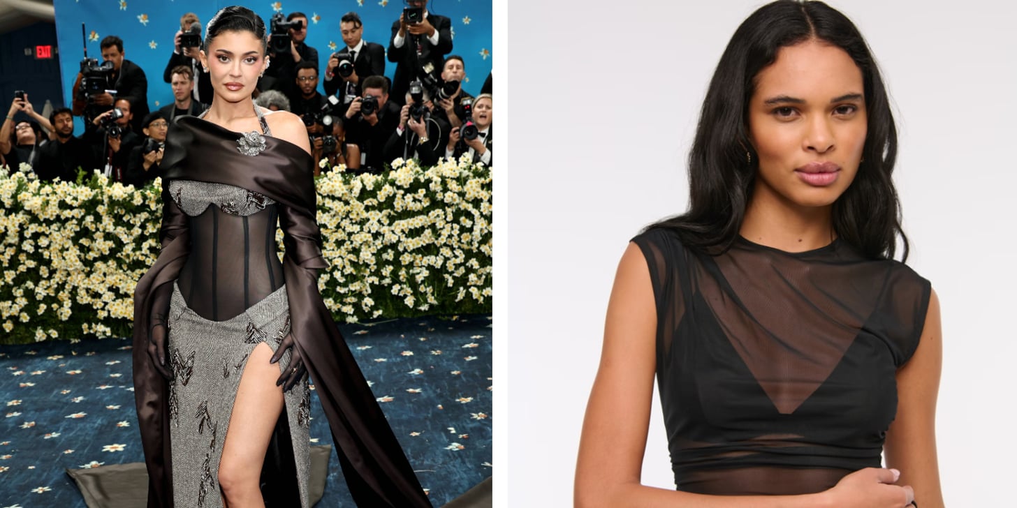 Kylie Jenner and Halle Berry Hit the Met Gala in Naked Dresses — Shop the Trend Here